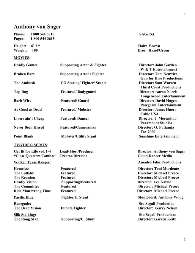 sager bios